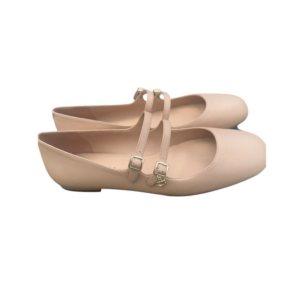 New COACH Whitley leather Mary Jane flats squared toes. Size- 9.5 - Picture 4 of 6